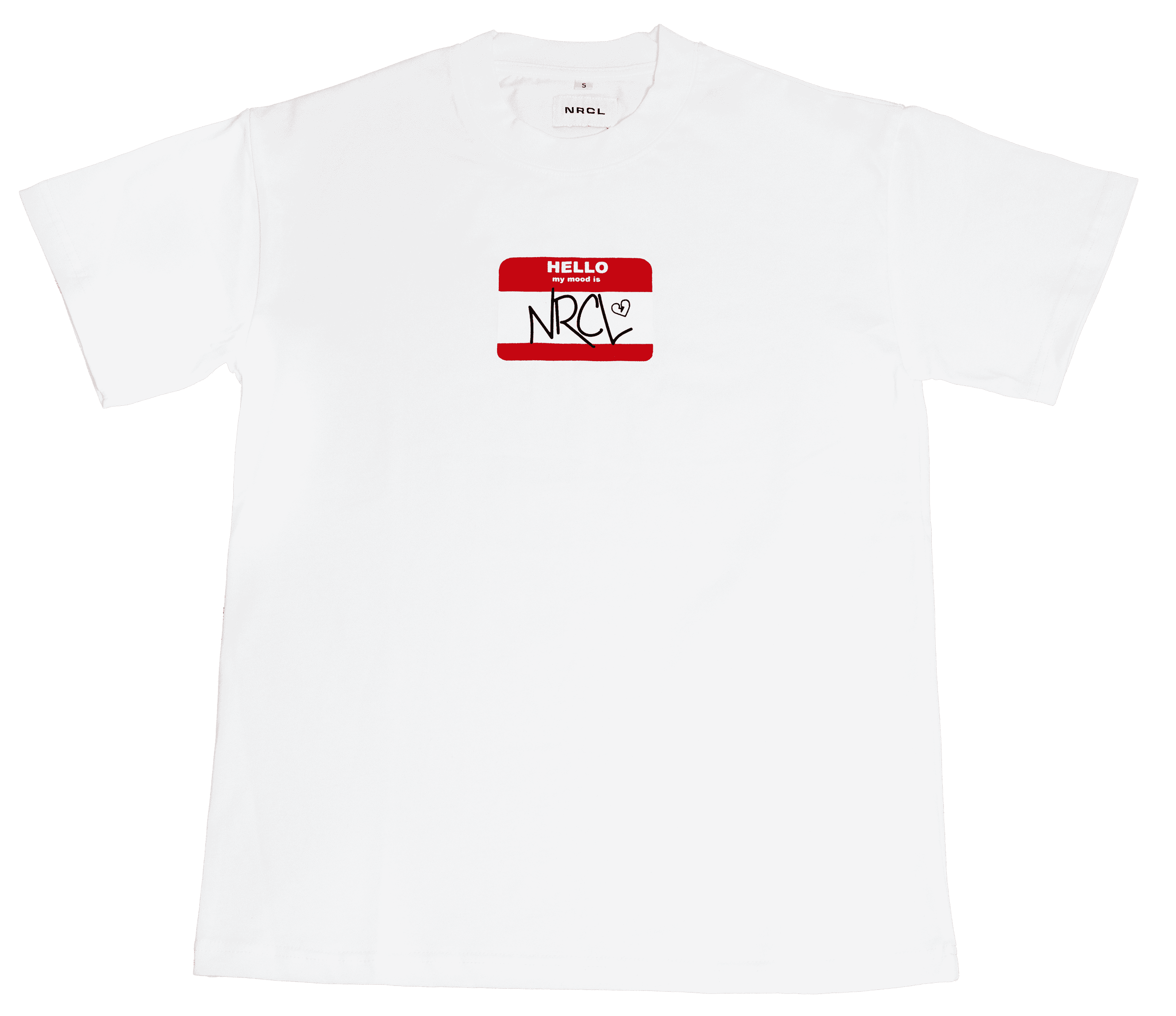 Sticker Tee White