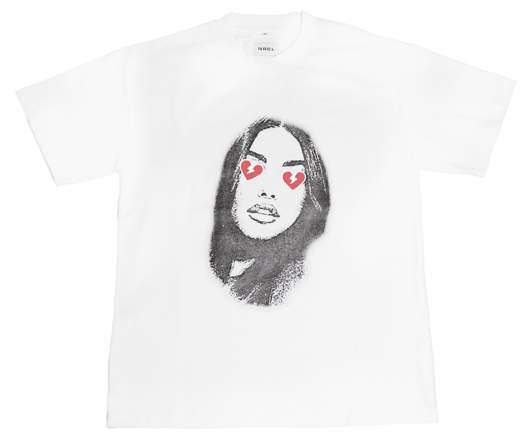 Broken Heart Muse Tee White