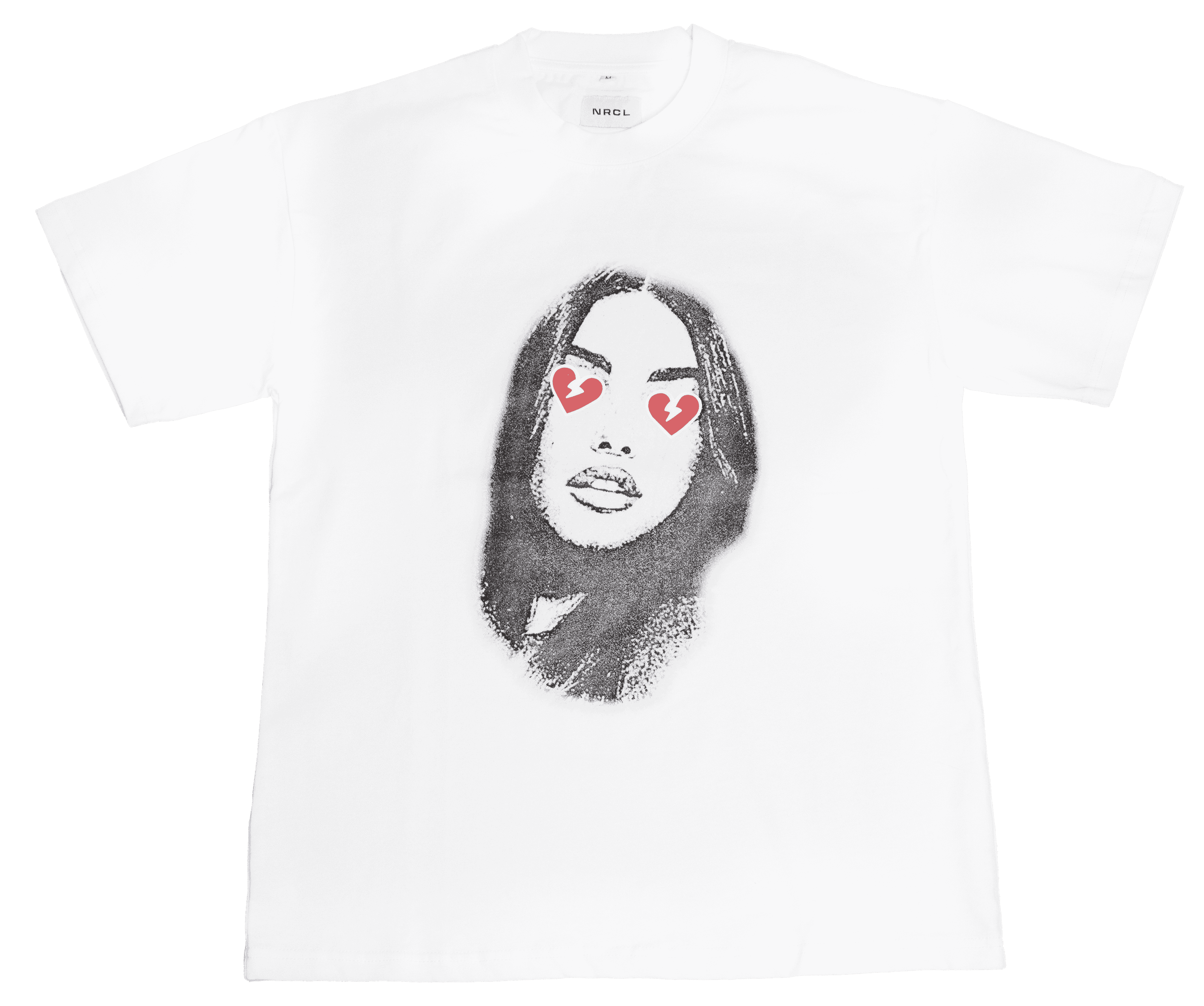 Broken Heart Muse Tee White